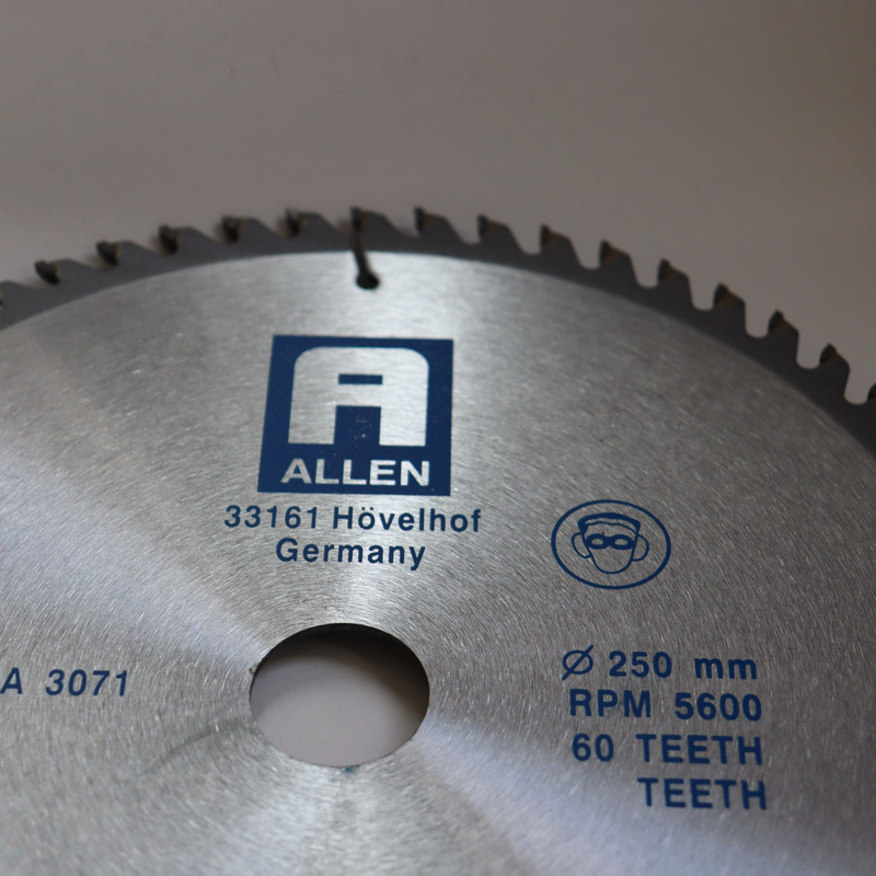 تیغ اره دیسکی الماسه آلومینیوم بر 250 آلن ALLEN CIRCULAR TCT AL