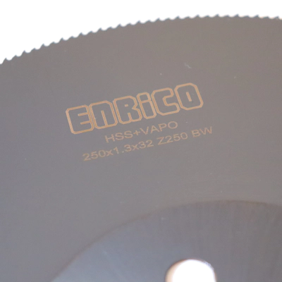 تیغ اره دیسکی آبصابونی آهن بر انریکو ENRICO 250*1.3*32 Z250 BW