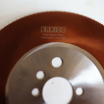 تیغ اره دیسکی آبصابونی فولادبر انریکو ENRICO 200*1.2*32 Z220 TICN BW