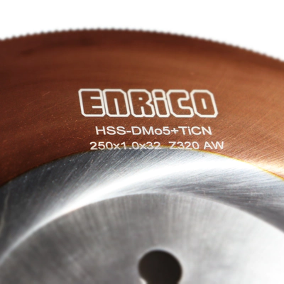 تیغ اره دیسکی آبصابونی فولادبر انریکو ENRICO 250*1.0*32 Z320 TICN AW