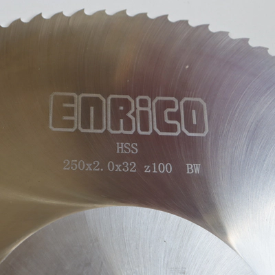 تیغ اره دیسکی آلومینیوم بر انریکو ENRICO 250*2.0*32 Z100 BW