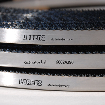 تیغ اره نواری برش گوشت گرم لورنز آلمان LORENZ Meat Cutting Band Saw Blade
