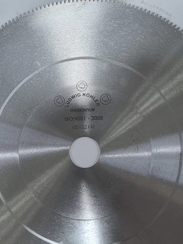 تیغ اره دیسکی آتشی 400 ضخامت 3 میل سه گل ترکیه LUDWIG KOHLER FRICTION Circular Saw Blade