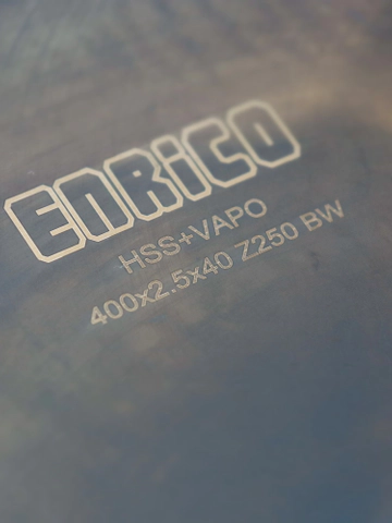 تیغ اره دیسکی آبصابونی آهن بر انریکو ENRICO 400*2.5*40 Z250 BW