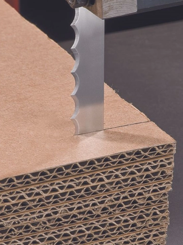 تیغ اره نواری چاقویی برش کارتن لورنز آلمان Carton Cutting Band Knife Blade